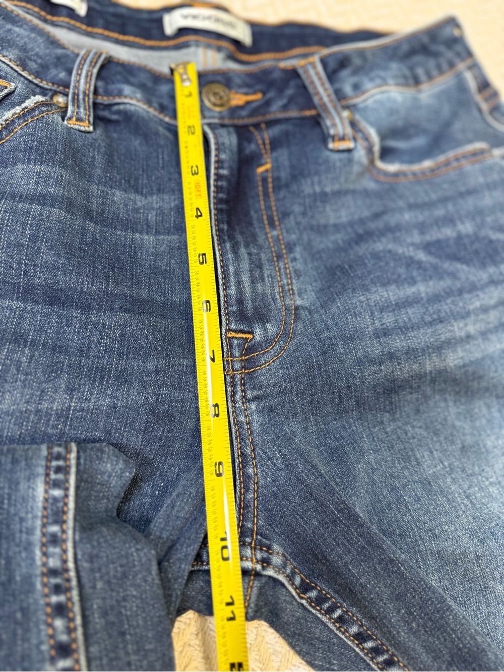 Vigoss Jagger Mid Rise Bootcut Jeans 32 P01957A Classic Wash - Picture 10 of 14